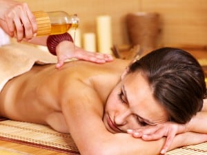 Erdnussöl zur Massage